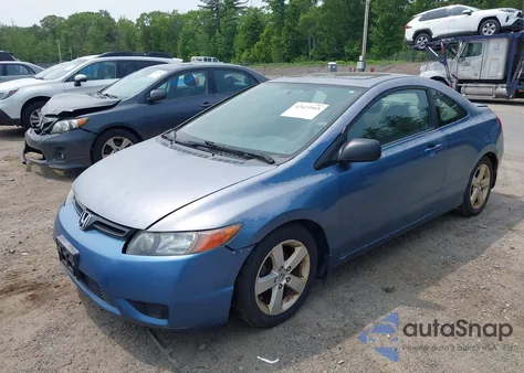 2007 Honda Civic Ex from USA, damaged, VIN 2HGFG12887H530870